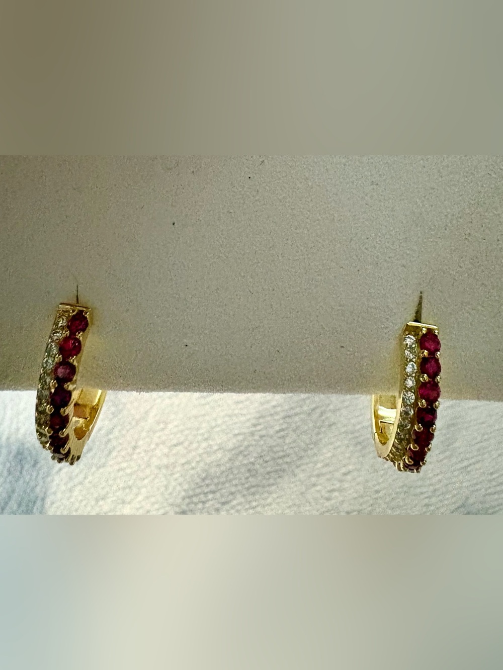 Gold Accent Jewelry Piece - White Background